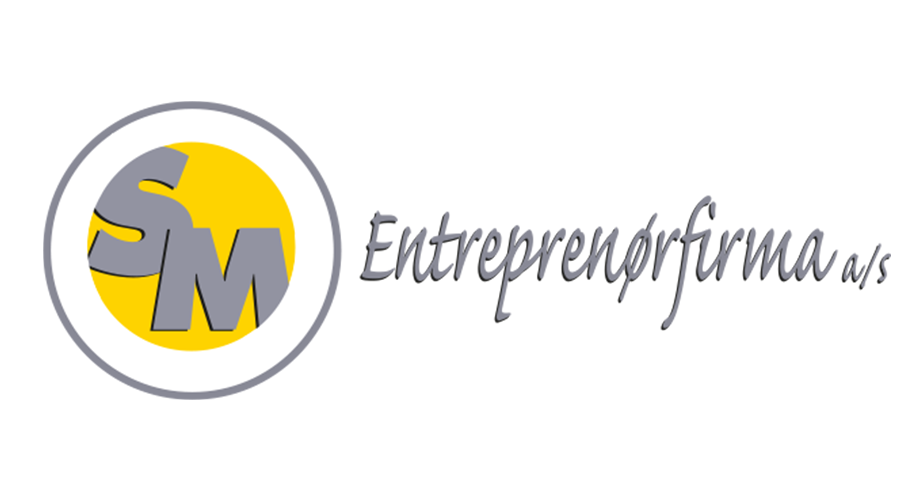 SM entreprenørfirma - logo